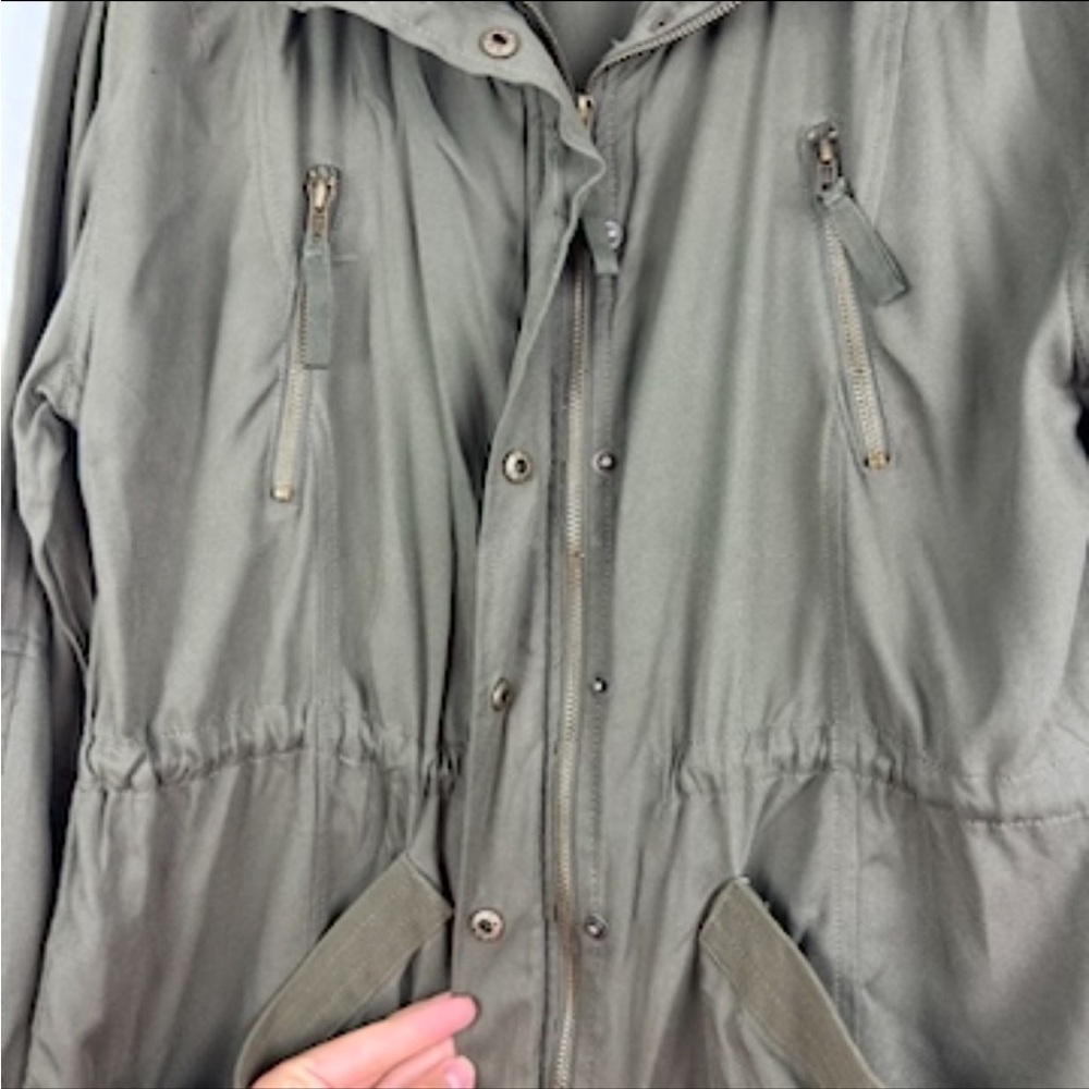 Ashley By 26 International Olive Utility Jacket - Picture 5 of 9